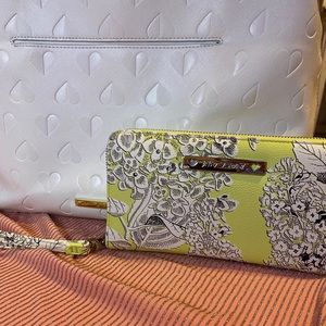 Betsy Johnson purse and matching wallet